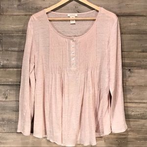 Sundance Long Sleeve Silk Top